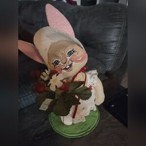 Annalee doll mobilitee Easter Bunny #0660